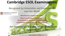 University of Cambridge ESOL