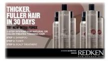 علاج فروة الراس والشعر المتساقط من RedKen في صالون لها 150 درهم